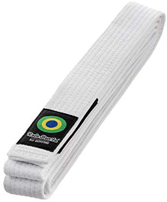 Role Bonito BJJ Weiß Gürtel (Größe A2)