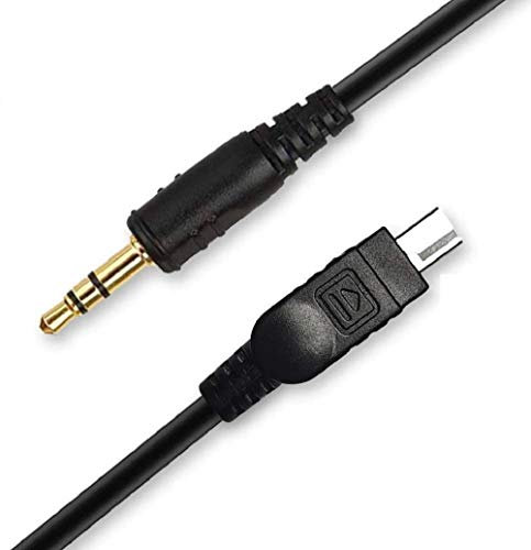 Pixel 3,5mm - DC2 Caméra Télécommande Cordon de câble d'obturation avec Pixel série TW-283 pour Nikon DF Z7 Z6 D750 D780 D7500 D7200 D7100 D7000 D5600 D5500 D5300 D3300 D610 P7800 P950