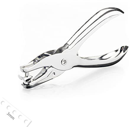 IKadiya Perforatore A Foro Singolo, Tenaglia, Perforatore A Pinza Punzonatore 3 MM