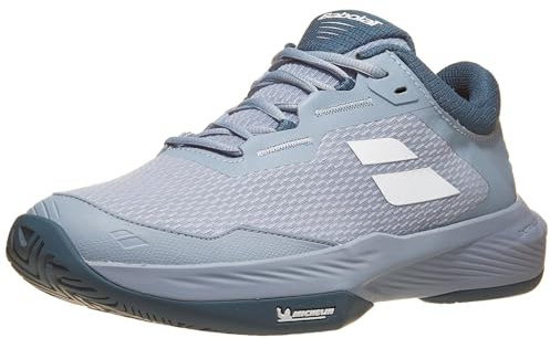 Babolat Men's SFX4 All Court Tennis Shoes, Grey/White, 9.5 UK