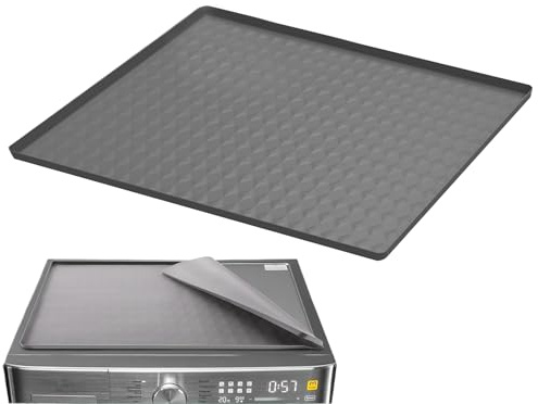 Niesel Aire acondicionado bandeja colectora – para lavadoras, bañera de silicona, portátil, a prueba de fugas, protección contra fugas, electrodomésticos, cambio de , máquinas de