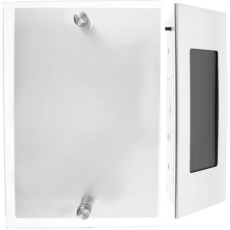 HONITANO Luz Solar para Números de Casa Placa de Dirección con LED Resistente y Fácil de Instalar para Exterior Señal Luminosa para Puerta y Pared
