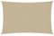 vidaXL Sonnensegel Wasserfest Sonnenschutz Windschutz Sonnendach UV Schutz Garten Terrasse Balkon Oxford-Gewebe Rechteckig 2x5m Beige
