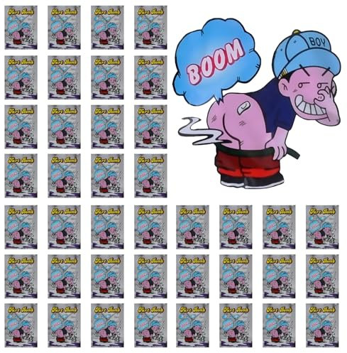 Matsizen 40 Piezas Bombas Fetidas,Articulos de Broma,Divertidos Mini Juguetes de Broma,Adecuados para Diversas Ocasiones como Halloween,Fiestas y Navidad