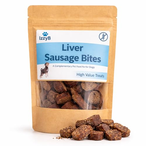 IzzyB Sausage Bites | Liver Dog Training Treats 250g