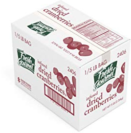 Fresh Gourmet Dried Cranberries | 5 Pound | Bulk Size | Snack and Salad Topper