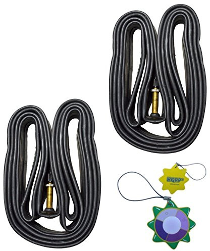 HQRP 2-Pack 700c Bike Tubes Presta (French) Valve for Trek 720/7.2 FX / 7.3 FX / 8.4 DS / 8.5 DS/ALLANT/Boone/Chelsea/Crockett/CROSSRIP/District/LYNC/Neko/Verve