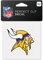 Wincraft Minnesota Vikings Logo gestanzte Aufkleber 10,2 x 10,2 cm