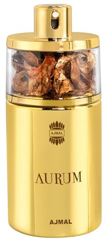 Ajmal Aurum Women Eau De Parfum |Handpicked Luxury Long Lasting Fresh & Fruity Fragrance Made in Dubai Perfume for Women 75ML