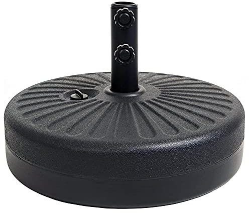 RANSENERS Schirmständer Sonnenschirmständer für Marktschirme, Füllen Sie mit Sand und Wasser, ca. 23-40 kg