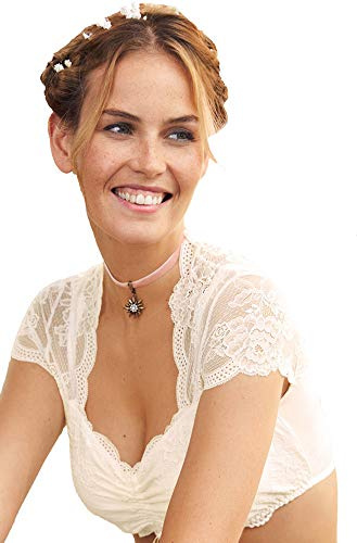 Nina von C. - Chemisier Dirndl Traditionnel à Manches Courtes Tracht 16 462 718 0 - Femme - Champagne - 48