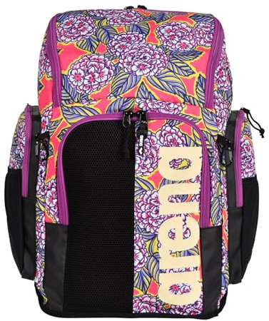 ARENA Spiky III Team Rucksack 45L Schwimmen Athleten Sport Gym Rucksack Training Gear Bag für Männer und Frauen, Hortensie
