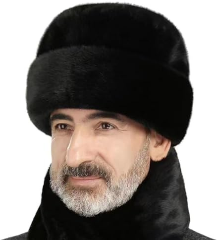 Cappello da cacciatore russo soldato cappello invernale in pelliccia sintetica cappello bomber caldo cappello da sci antivento berretto da ciclismo cappello cosacco passamontagna cappello berretto per