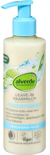 alverde NATURKOSMETIK Leche capilar hidratante aloe vera & hialuron, 200 ml