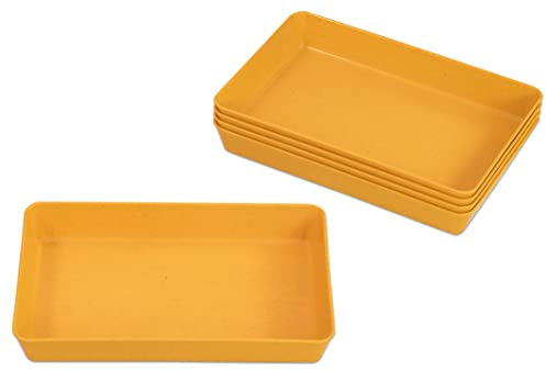 Betzold Materialschalen aus treeNside-Material - Set 5 Stück Bastelschalen Kindergarten