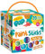 Paint Pop - Paint Sticks For Kids - 20 Pack Assorted Colours & Fun Storage Tub - Twist & Paint, Mess-Free, Fast Drying Action, Easy Clean Up, Vibrant Colours, Multi-Surface