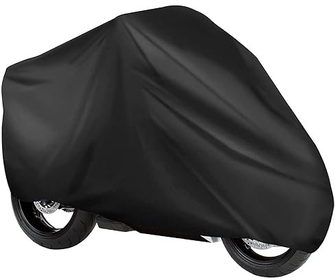 Housse Moto Etanche Grand 240 x 140 cm materiau PEVA Protege du Soleil poussière Pluie bache Moto Housse Moto Exterieur bache Moto Exterieur Etanche Housses de Moto Housse Moto Interieur
