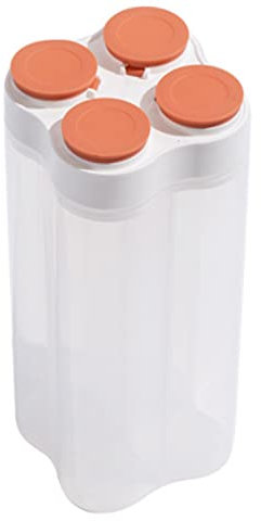 Storage Jar Made Of Plastic, Bulk Tin, Muesli Cans, 2.5L, Muesli Dispenser, Food Storage Containers, Storage Container-A