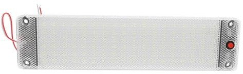 UKCOCO Luces Led Para Interiores Vehículo 108 Leds 24v Cristal Lámpara De Techo Camión Lectura Decoración Uso Automotriz Pasajeros Verano Energía