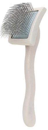 Cepillo Carda Para Mascotas | Herramienta De Aseo Y Limpieza Para Animales | Herramienta Eliminadora de Suelto y Subcon Mango de Madera para Todo Tipo de Razas y s Cortos o