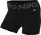 Nike Damen Pro T-Shirt, Black/White, M