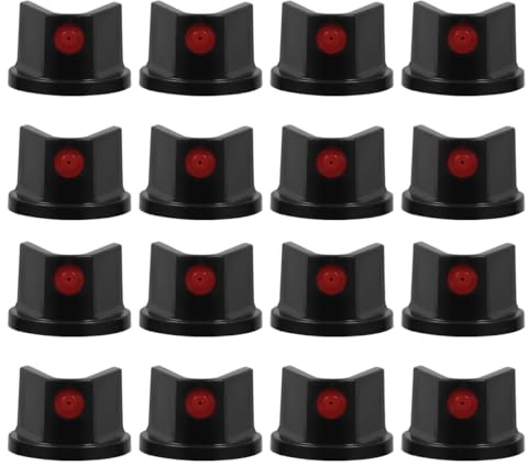 NUOBESTY 20 Pièces Embouts De Buse De Bombe Aérosol Buses De Peinture en Aérosol De Remplacement pour Canettes Accessoires pour Graffiti Pulvérisation Précise pour Bricolage Et Projets De Peinture