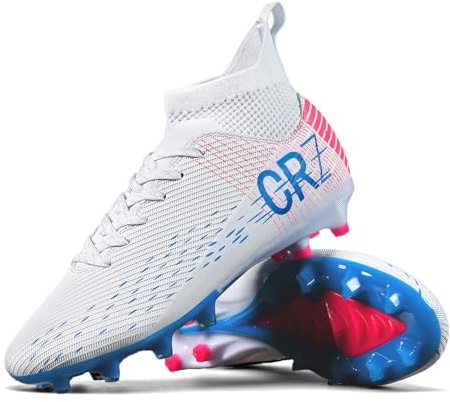 Soccer Cleats for Mens Womens Indoor Turf Soccer Shoes Youth AG TF Training Football Boots Unisex (111 Bai AG_41)