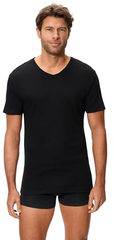 Abanderado Camiseta de Manga Corta y Cuello Pico Térmico Algodón de Invierno Hombre x1