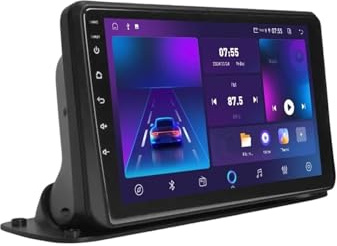 Radio de Coche con Pantalla táctil Radio para Coche con Reproductor Multimedia de vídeo, navegación GPS, Android 12, Bluetooth, autorradio (no 2 DIN)(T1 1-16GB WiFi)