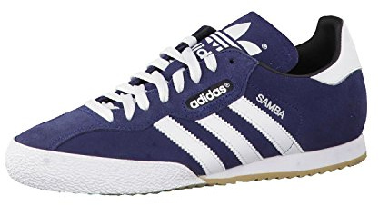 adidas Samba Super Suede, Men's Trainers, Navysuede White, 12 UK (47 1/3 EU)