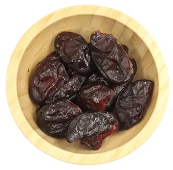 Metà di Prugne Essiccate Osmoticamente - Senza Zucchero & Senza Additivi - Prunus Domestica L. (100g)