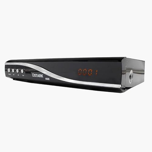 Ostark AS2X DVB-S/S2/S2X Satellite Receiver Receptor de satelite TV Box 1080P H.265 USB WiFi Euro Scart Port RJ45 Ethernet Conexion
