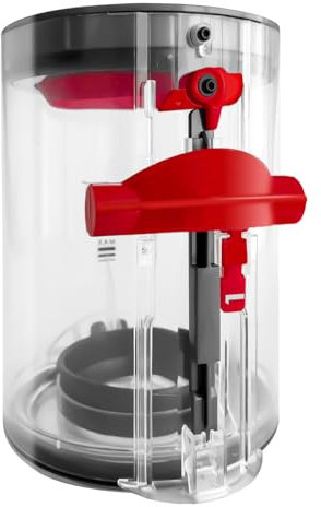 iRobacc Staubbehälter Kompatibel mit Dyson V10,SV12 Staubsauger,Große Kapazität,Ersatzteil,Auffangbehälter Zubehör für Dyson 969509-01