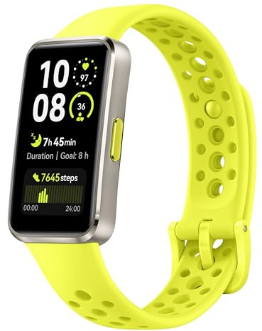 HUAWEI Band 10 Smartwatch Aluminum Alloy Case up to 14 Days Battery Life, iOS & Android, Average Sleep HRV and Sleep Insights with an AI-powered Fitness Monitoring Tracker, Sleep Breathing