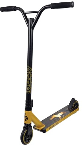 Stunted Gold Dust Stunt Officially Licensed - Scooter for Kids Ages 8+ - Kids Scooter For Ages 8+ - Child Scooter for Tricks, 84cm x 50cm x 66cm