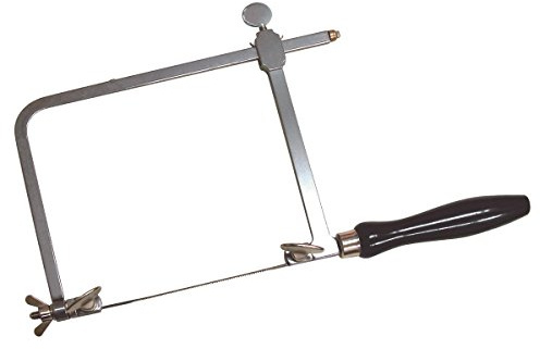 OLSON SAW SF63525 5-Inch Jewlers Saw Frame,Black, Silver