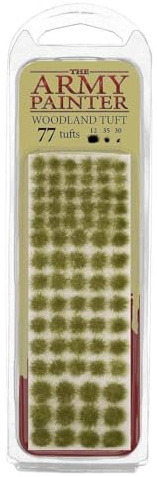 The Army Painter, Woodland Tuft, 3 diverse misure per un risultato realistico, scenario e paesaggi BF4224