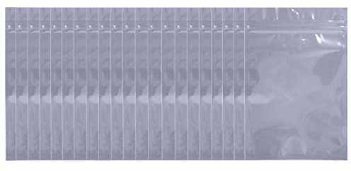 Terokota 20 Stück 8x13cm Antistatik Beutel Wiederverschließbare Antistatische ESD AbschirmungBags für kleine Elektronik,20 Stück Aufkleber