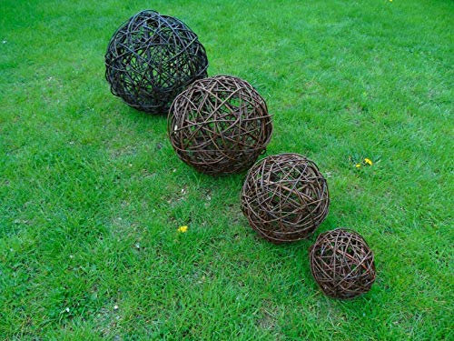 Weidenkugel Weidenball Dekokugel Kugel Rebenkugel Dekobälle Garten 10 bis 35cm (20cm)