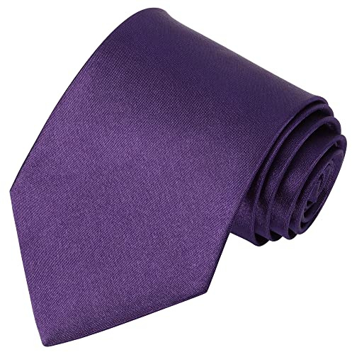 Beaface Men Ties Solid Color Neck Tie for Men Wedding Business Formal Neckties