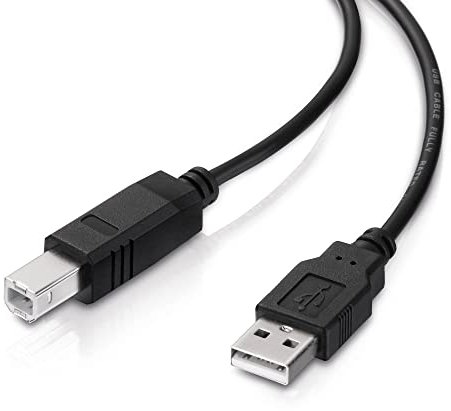 conecto USB 2.0 Kabel. A Stecker/B Stecker - schwarz - 1,80m