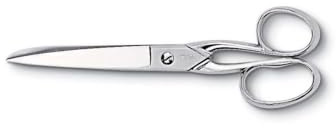 AUSONIA FORBICE SARTINA DA SARTO CUCITO MULTIUSO CASA E CUCINA SINISTRA TUTTA IN ACCIAIO PER MANCINI 7 PL - 18 CM