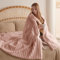 Lanqinglv Kuscheldecke Flauschig Decke Rosa Mädchen,Dicke Kuscheldecke Plüsch Flanell Decke,Weiche Warme Winter Couchdecke Überwurfdecke Sofadecke Tagesdecke Für Bett Couch,150x200 cm