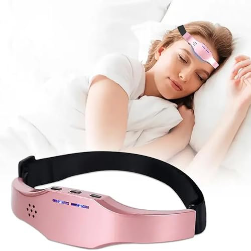 Massaggiatore per agopunti sulla fronte EMS, massaggiatore per la testa, dispositivo di massaggio portatile a microcorrente, 3 modalità regolabili, per un profondo rilassamento e sollievo dallo stress