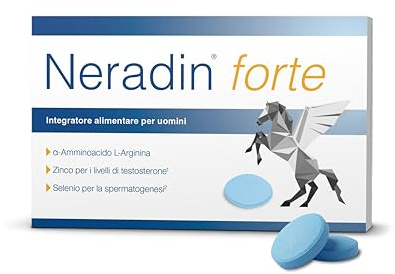 Neradin Forte [30 compresse]: con zinco, selenio e L-arginina – Made in Germany