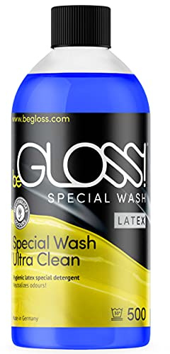 beGLOSS Special Wash Latex 500 ml - Gentle Cleaning Agent for Rubber & Latex Clothing