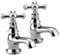 Bristan K 1/2 C Colonial Basin Taps - Chrome