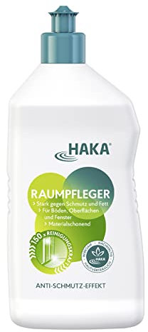 HAKA Raumpfleger I 750ml I 150x Putzen I Universalreiniger Hochkonzentriert I Fensterreiniger, Glasreiniger und Bodenreiniger I Allzweckreiniger für den Haushalt