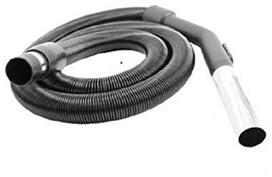 Plastiflex Stretch-Schlauch für Zentralstaubsauger, ausziehbar von 1m bis 6m Länge, Anschluss Saugdose 36-38mm, Anschluss Saugzubehör 32mm