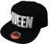 ACC King Queen Snapback Cap Caps Herren Damen (Queen schwarz weiß)